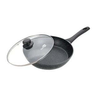 Stainless Steel Wok Frying Pan Kitchen Induction Cooker Gas Frying Pan Suitable for Lidless Non-Stick Pan