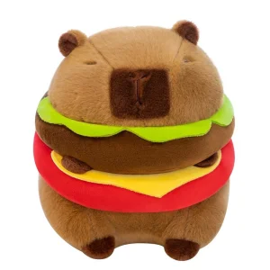 Creative New Design Animal Capybara Stuffed Plush Toy Pillow Birthday &amp; Holiday Gift with Cute Capybara Plush Toy