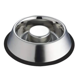 Wholesale Stainless Steel Slow Feeder Dog Bowl