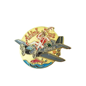 Factory Custom Logo 3D Gold Police Name Badge Hard Enamel Metal Badge