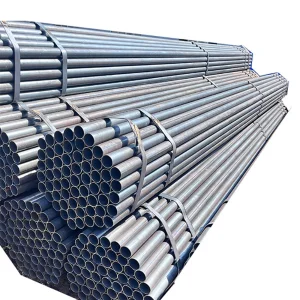 High Strength Pre Galvanized Round Steel Tube for Structural and Mechanical Applications