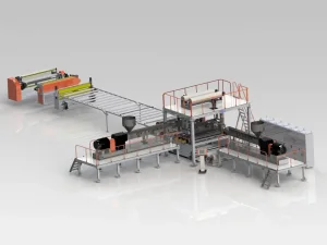PVC EVA Waterproof Sheet Extrusion Line
