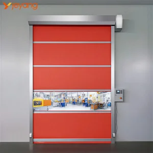 Industrial Insulated PVC Fast Roll up Door