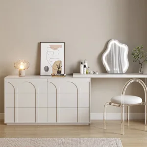 High quality LED makeup vanity table for Equatorial Guinea villas