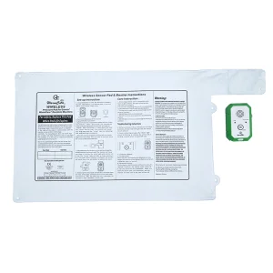 Best Weight-Sensing Fall Management White Wireless Bed Sensor Pad for Hospital