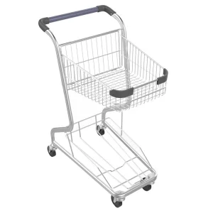 Supermarket Shopping Cart Trolley Mall European Style Cart Large Capacity Property Convenience Cart Adult Household Grocery Shop
