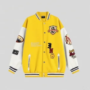 Spring Sports Events Like Marathons and Outdoor Games Sports Bomber Jacket