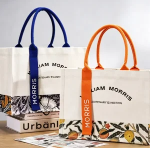 Bolso de mensajero de lona elegante