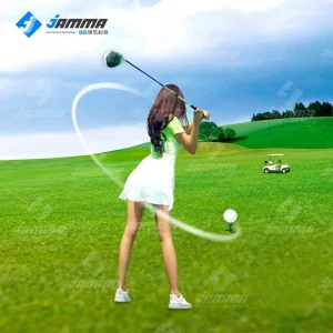 Amusement Park Products Golf Training Aids Golf Simulator Game Equipment