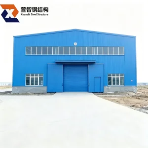 Estrutura de Aço Modular de Instalação Rápida para Projetos no Exterior e Armazenamento Industrial, Reduzindo o Tempo de Construção em Mais de 50% e Dependência de Mão de Obra
