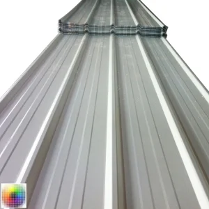 Roofing Iron Sheet 5.8m Blue Color Coated Galvanized Corrugated Steel Roof Sheets