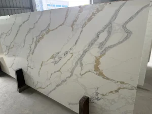 20/30mm Calacatta Quartz Stone for Countertops &amp; Slabs