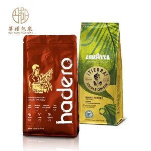 Wholesale Custom Stand up Disposable Ziplock Doypack Coffee Plastic Food Packaging