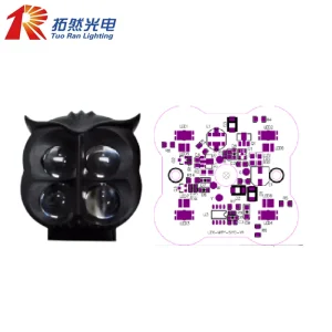 Highlight Motorcycle LED 4-Bead Electric Vehicle Waterproof Near and Far Light LED Front Headlight