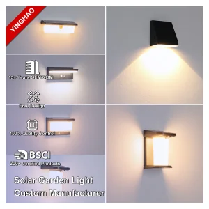 Solar Motion Sensor Lights IP65 Waterproof