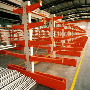 Heavy Duty Warehouse Shelving Single Pallet Rack Galvanised Cantilever Rack System for Storage Warehouses