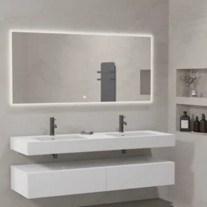 Wooden PVC Mirror Vanity