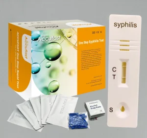 One Step Tp Syphilis Infectious Test CE Syphilis Cassette Test Kits