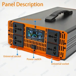 MYAMi Pure Sine Wave Power Inverter 3000W
