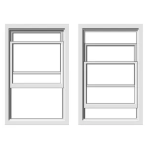 83 Ventanas de Aluminio de Una Sola Hoja con Vidrio Laminado, Marco de Sash y Drenaje de Bandeja para Seguridad