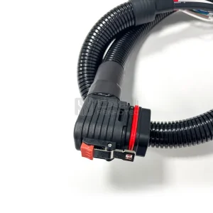 3pin+12pin Conector híbrido de alta tensión, enchufe y toma de plástico eléctrico para potencia automotriz