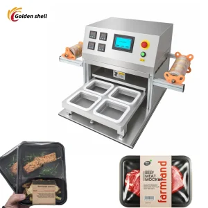 Automatic Food Tray Sealing Machine Heat Sealer