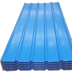Roof/ Exterior Wall Materials Galvanized Sheet Metal Corrugated of PPGI Steel