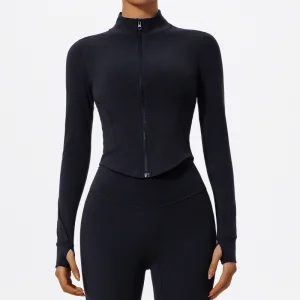 Jaqueta Cropped Treino