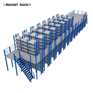 Custom Mezzanine Floor Racking Multi-Tier Steel Platform