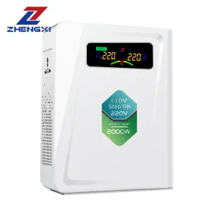 ZHENGXI 2000w 3000w Step Down Transformer 220v To 110v 230v Voltage Converter 220v 110v Annular Copper Power