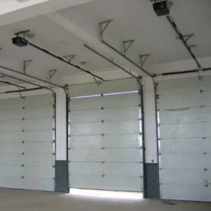 Pressure-Treated Sectional Garage Door