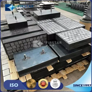 Ceramic Rubber Wear Liners Backed Steel Plate Alumina Ceramic Rubber Mats