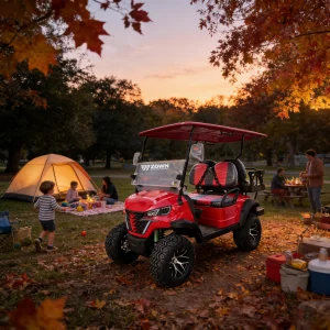 2026 Trend Intelligent Electric Off-road Golf Cart Touch Screen Multimedia 4 Seater Lithium CE Certified for Community Use
