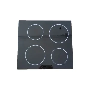 Built-in Induction Stove Black Ceramic Glass Panel