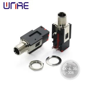 China CK-6.35-308 High Quality audio Equipment, threaded, black Supplier, Company