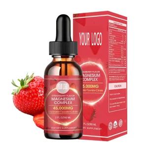 OEM ODM Private Label Magnesium Complex Supplement Sleep Aid Magnesium Glycinate Liquid