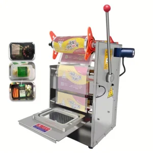 Freestanding Tray Sealing Machine Manual Desktop