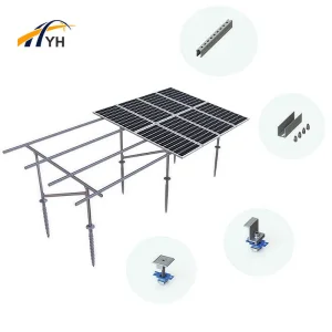 OEM&amp;ODM Solar Panel Structure Pv Mounting Solar Mounting System Hot Dip Galvanized Photovoltaic Bracket
