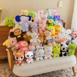 8inch 20cm 25cm Crane Machine Mini Plush Toy Claw Machine Doll Grabbing Doll Stuffed Animal Plush Toy
