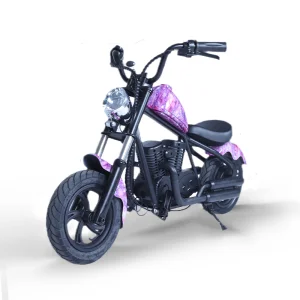 Rechargeable Kids Electric Motorcycle with Light Disc Brake