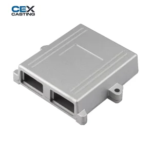 OEM Aluminum/Zinc/Copper/Iron/A380/A383/Alsi10mg/Aluminium Squeeze/Die/Sand/Investment/Precision Casting ECU Housing for Automation/Auto Parts/Electronics