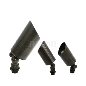 RAL-8100 Low Voltage LED Outdoor IP65 Waterproof Antique Bronze Landscape Accent Light