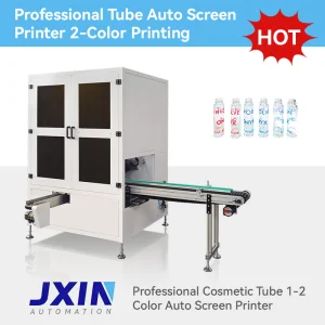 Professional 2 Color Tube Screen Printing System for Quality and Speed Optimization with LED UV Curing