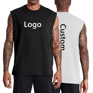 High Quality 100% Cotton Beaters Casual Tank Top