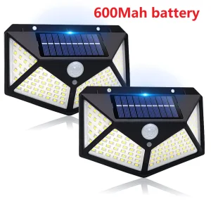 Solar Powered Lights Outdoor 100 LED