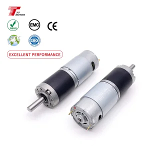 DC Planetary Gear Motor With Encoder 36mm 555