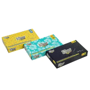 China Customized Embossed Virgin Wood Pulp Soft Facial Tissue Box