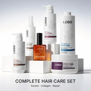 Private Label Hair Care Sets Products Treatment Wholesale OEM Mask Manufacturer Natural Sulfate Free Shampoo And Conditioner