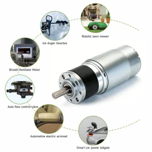 24V Durable 4500RPM DC Planetary Gear Motor for IC Card Applications in Utility Systems
