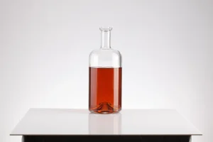 Empty Brandy Clear Glass CDMX